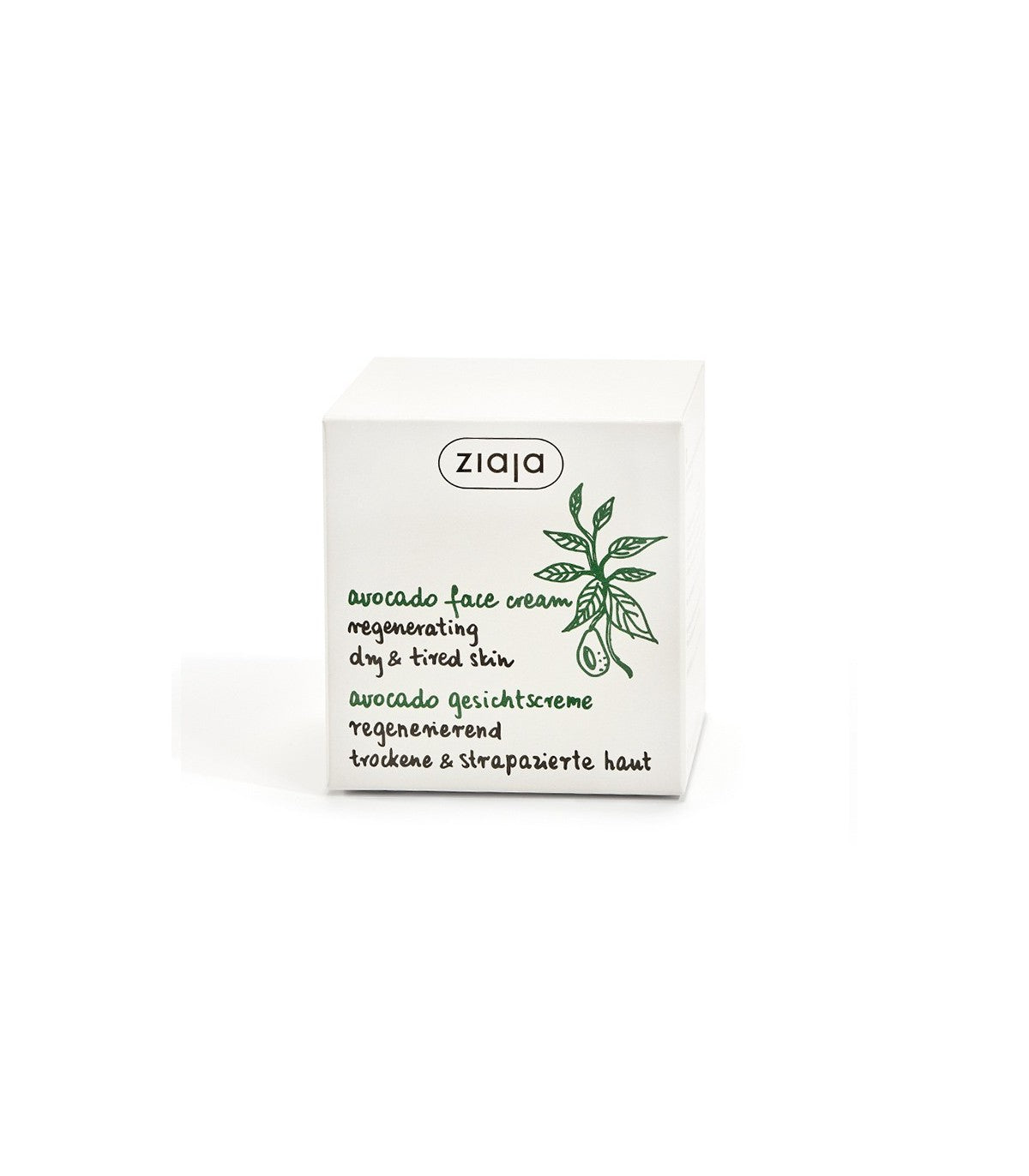 AGUACATE Crema Facial regenerante piel seca y opaca
