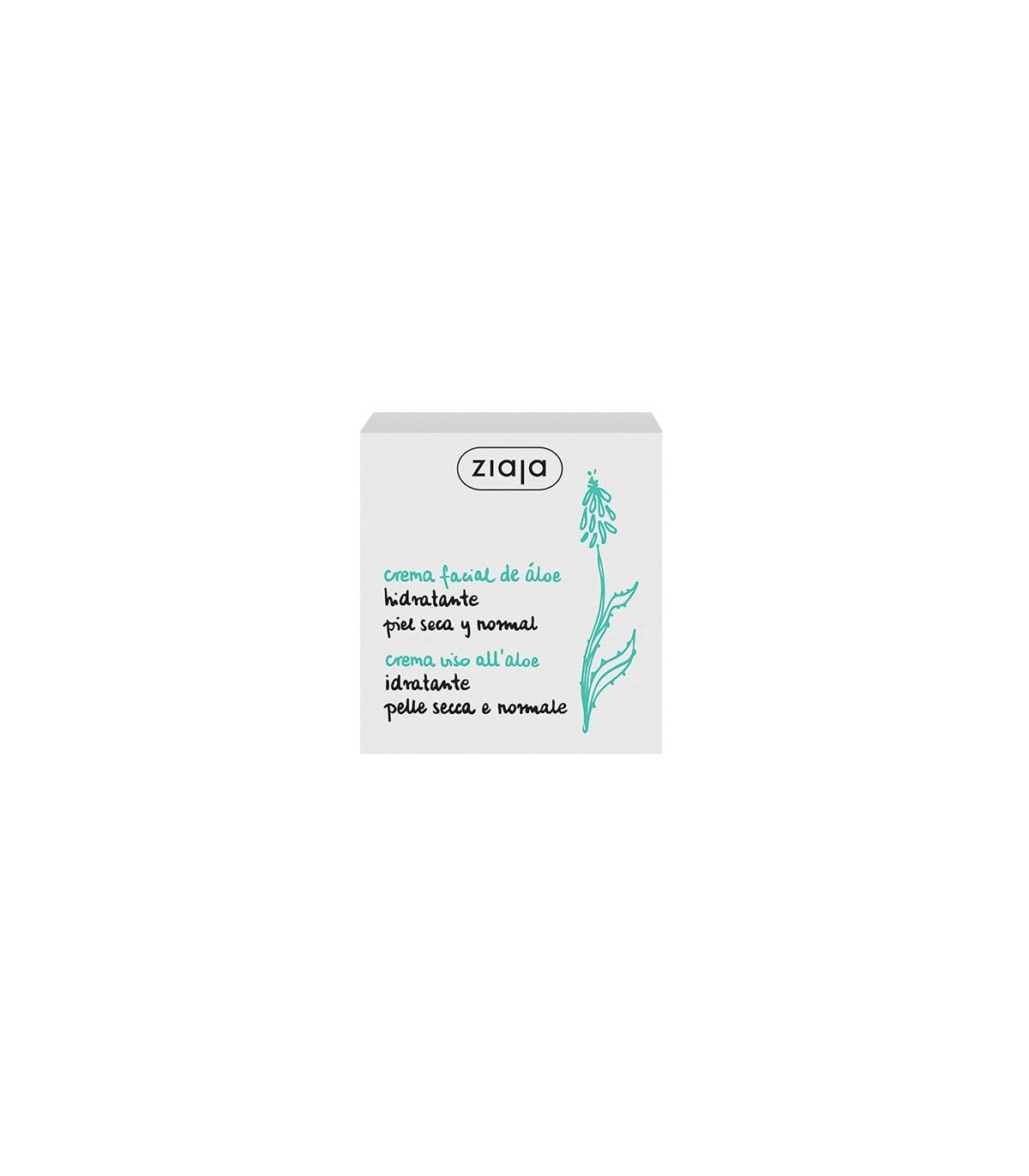 ALOE Crema Facial para piel seca o deshidratada y normal