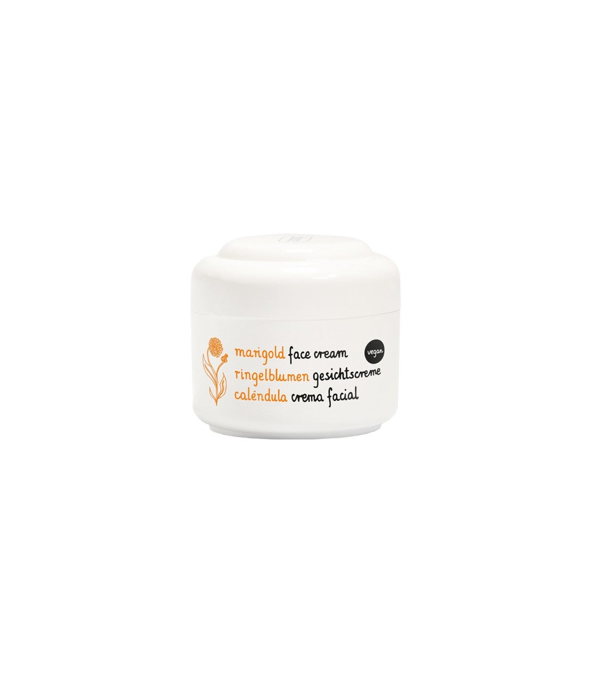 CALÉNDULA Crema facial calmante para piel seca, deshidratada o sensible