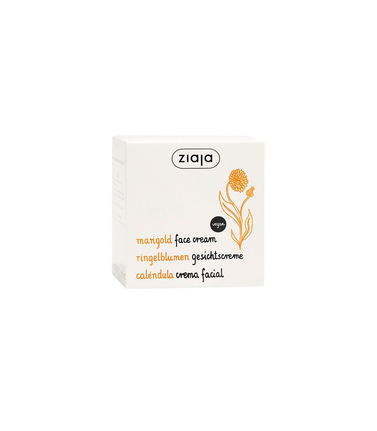 CALÉNDULA Crema facial calmante para piel seca, deshidratada o sensible